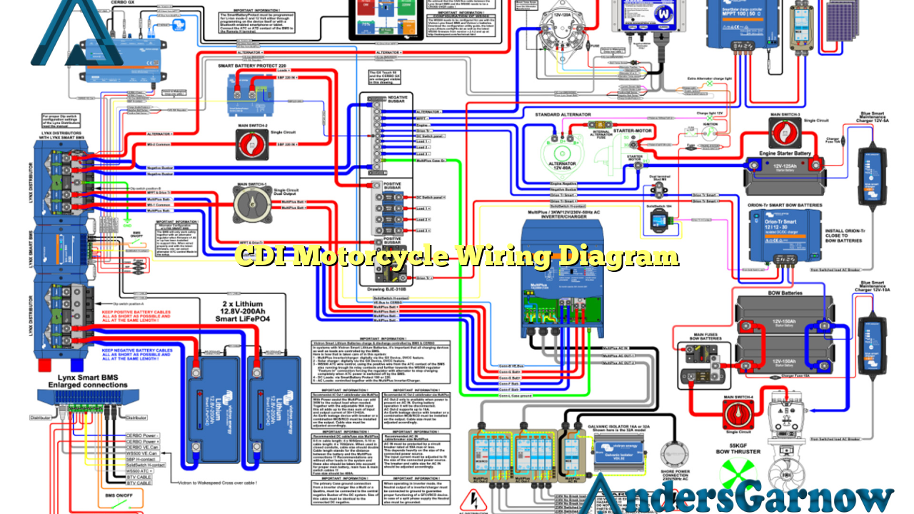 CDI Motorcycle Wiring Diagram